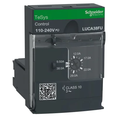 Schneider Electric - LUCA38FU - STD CONTROL CL10 3PH 9,5-38A 110-240V - 1