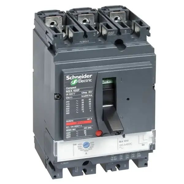 Schneider Electric - LV429763 - circuit breaker Compact NSX100H - MA - 1 - 1
