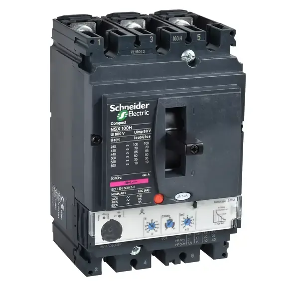 Schneider Electric - LV429830 - circuit breaker Compact NSX100N - Microl - 1