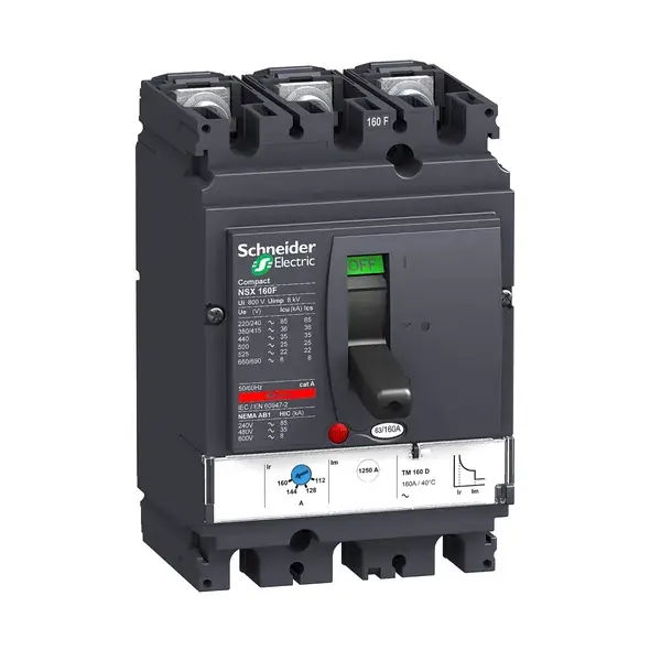 Schneider Electric - LV430631 - circuit breaker Compact NSX160F - TMD - - 1