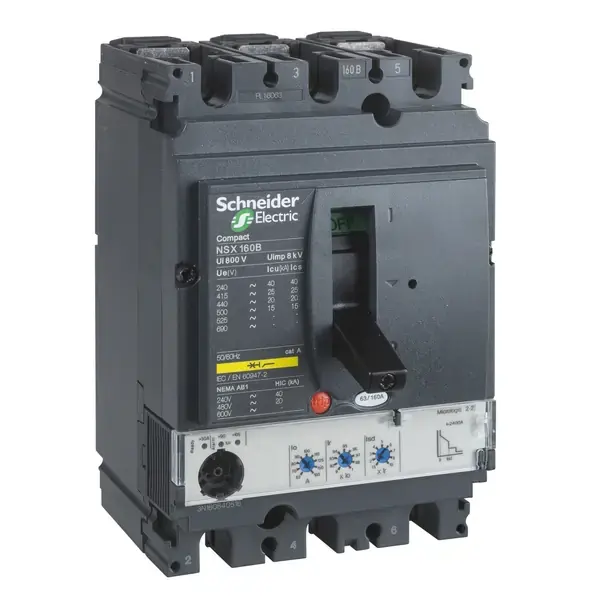 Schneider Electric - LV430775 - circuit breaker Compact NSX160N - Microl - 1
