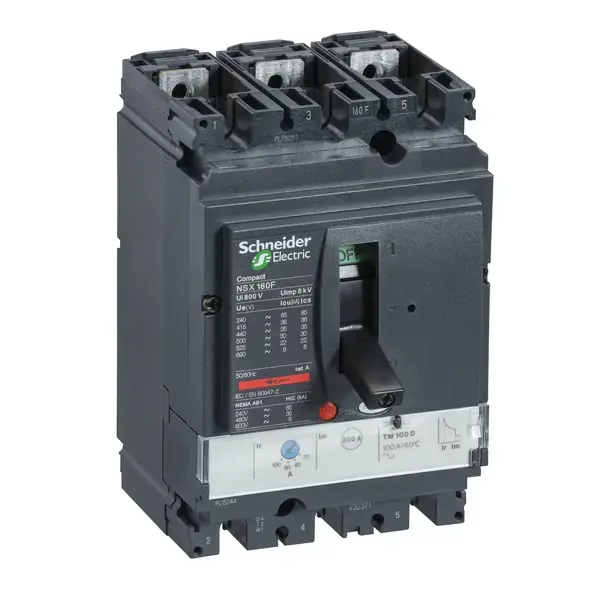 Schneider Electric - LV430841 - circuit breaker Compact NSX160N - TMD - - 1