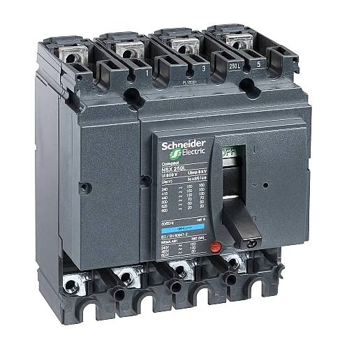 4P Nsx250B Without Trip Unit ComPacT Ci - Nsx250H Ml 2.2 M220 70 kA - LV431395 - 1