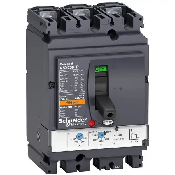 Schneider Electric - LV433476 - circuit breaker Compact NSX250R - TMD - - 1