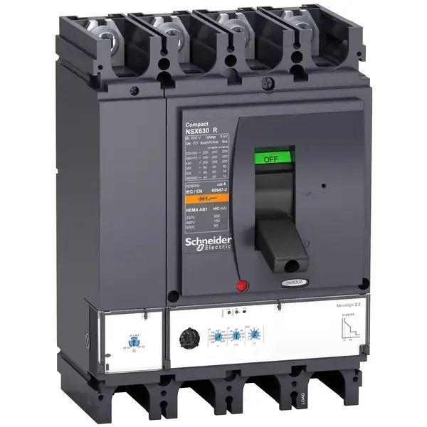 Schneider Electric - LV433603 - circuit breaker Compact NSX400R - Microl - 1