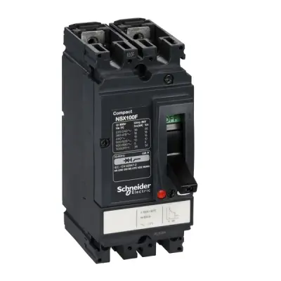 Schneider Electric - LV438600 - DC Circuit BreakerNSX100F 100A 2P 36KA A - 1