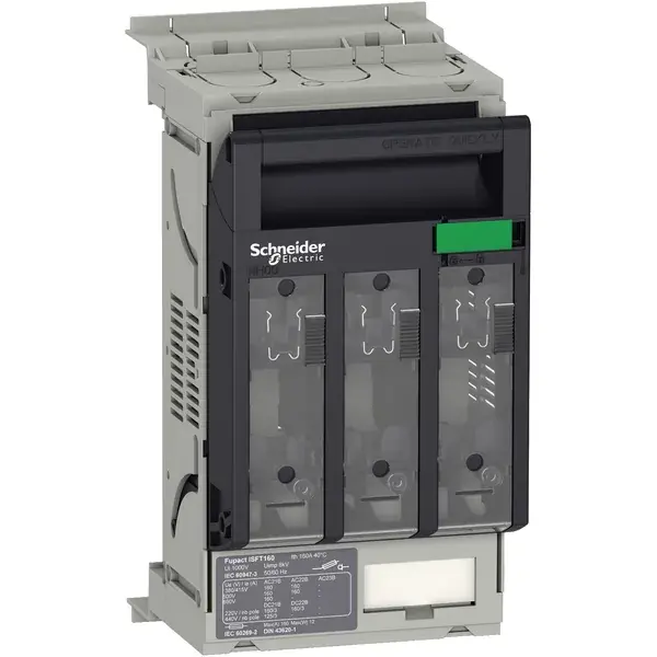 Schneider Electric - LV480803 - ISFT160FUSE-SWITCH hook 60MM M8 TERM - 1