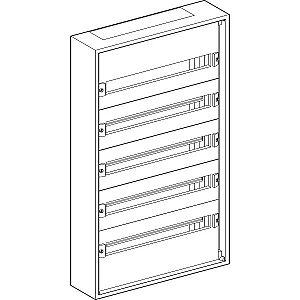 PrismaSeT G Pack 160 Wall-Mounted Enclosure, W555 H930, 5R, IP30 - LVS08005 - Schneider Electric