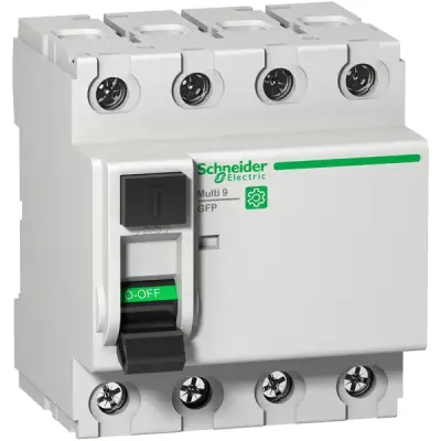 Schneider Electric - M9R84440 - MULTI9 GFP 4P 40A 260MA A-SI TYPE 480Y/2 - 1