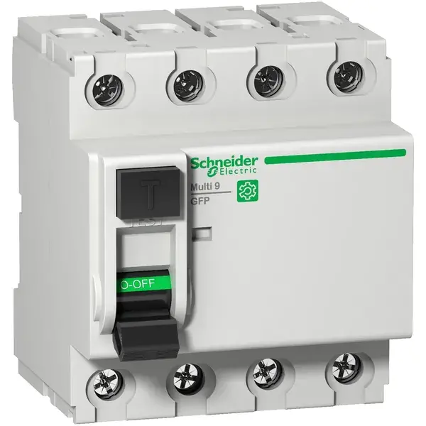 Schneider Electric - M9R84440 - MULTI9 GFP 4P 40A 260MA A-SI TYPE 480Y/2 - 1