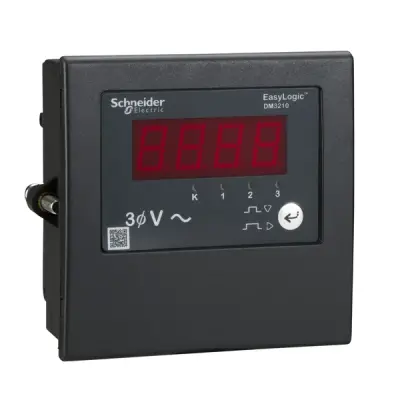 Schneider Electric - METSEDM3210 - 3FAZ, DIJITAL VOLTMETRE CL 0.5 DM3210 - 1