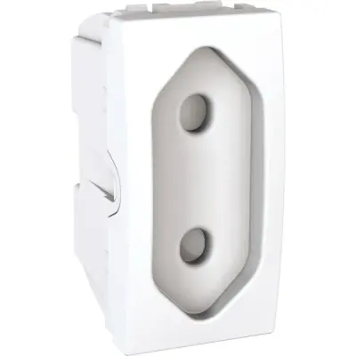 Schneider Electric - MGU3.031.18 - Unica EU Socket-out. 1m White - 1