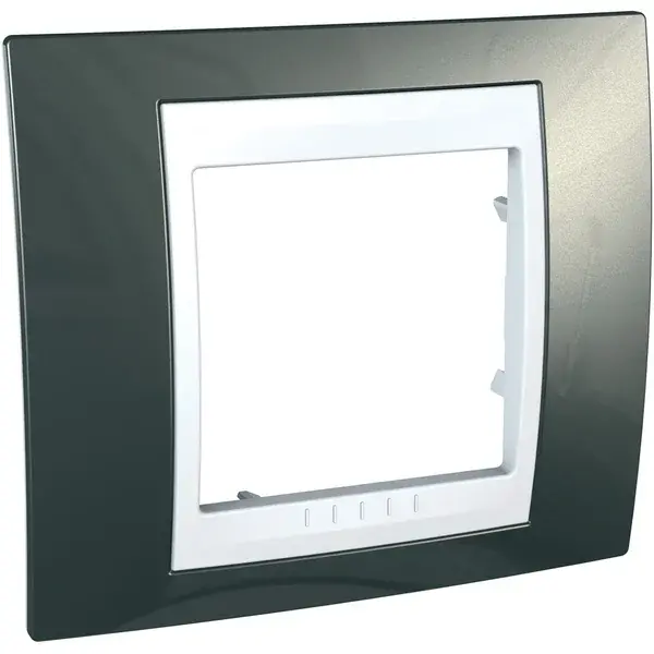Schneider Electric - MGU6.002.824 - Unica Plus 1g Frame Champagne-White - 1