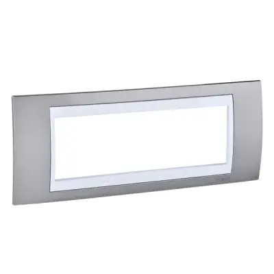 Schneider Electric - MGU6.106.824 - Unica Plus Frame 6m Champagne-White - 1