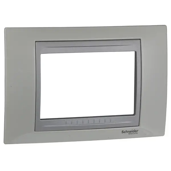 Schneider Electric - MGU66.103.092 - Unica Top 4g Frame Top White-Alum - 1