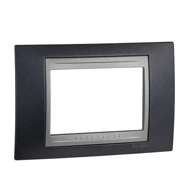 Schneider Electric - MGU66.103.097 - Unica Top 4g Frame Metal Grey-Alum - 1