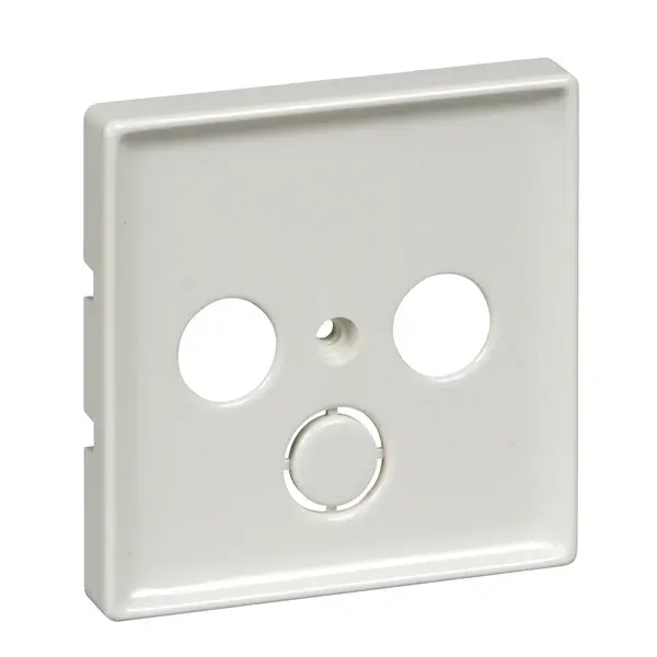 Schneider Electric - MTN294119 - Mrtn SysD Ant. Outlet Plate 2/3 Holes PW - 1