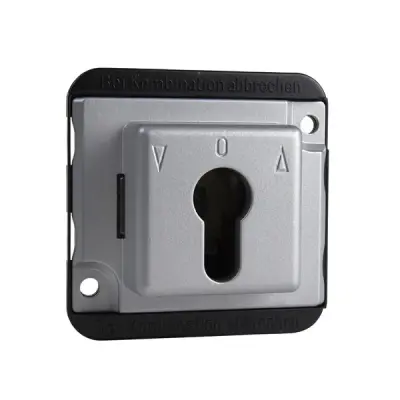 Schneider Electric - MTN318860 - Rol.shut.push-btn.ins.2p cyli.loc msi AV - 1
