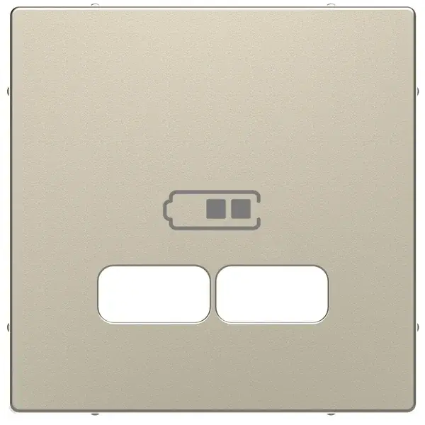 Schneider Electric - MTN4367-6033 - Merten D-Life USB Charger Plate Sahara - 1