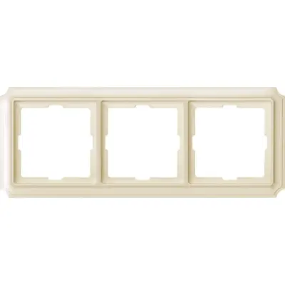 Schneider Electric - MTN483344 - Merten Sys-D Antique 3g Frame White - 1