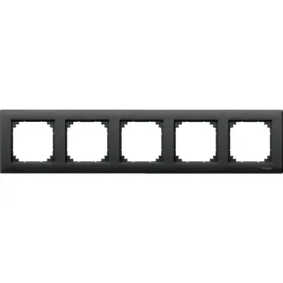 Schneider Electric - MTN486514 - Merten M-Plan 5g Frame Anthracite - 1