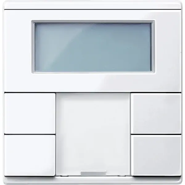 Schneider Electric - MTN6212-0325 - KNX Thermostate P-b 2g a.white Sys-M - 1