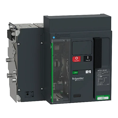 MasterPact MTZ Air Circuit Breaker, MTZ1 Active 4P 1600 A 42 kA 2E Drawout. - NT16H14Pml2Ewhh - MTZ116_H12E4PMDHH - 1