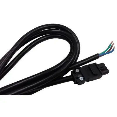 Schneider Electric - NSYLAM3M - Powe cable 3m long for IEC LED lamps mul - 1