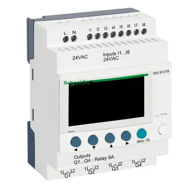 Schneider Electric - SR2B121B - SR 12 I-O 24 VAC - 1