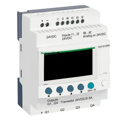 Schneider Electric - SR3B102BD - SR 10 I-O 24 VDC - 1