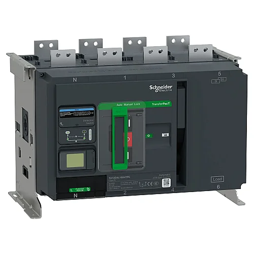 Ta1Ad 1600 A 4 Pole 400 V Standard Transfer Switch - TA1AD4L16H4TPE - 1