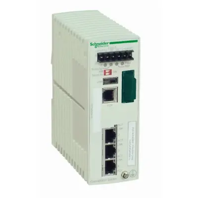 Schneider Electric - TCSESM043F1CU0 - ConneXium Managed Switch 3TX/1FX-MM - 1