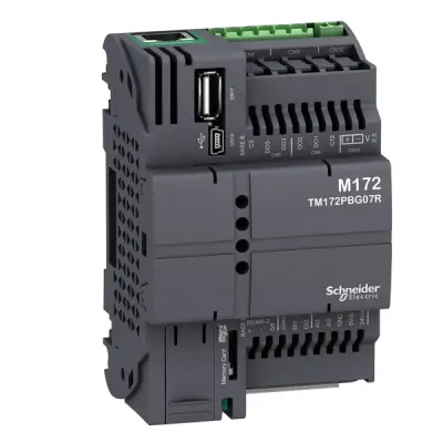 Schneider Electric - TM172PBG07R - M172 PERF. BLIND 7 I/OS, ETH, 2 RS485 - 1