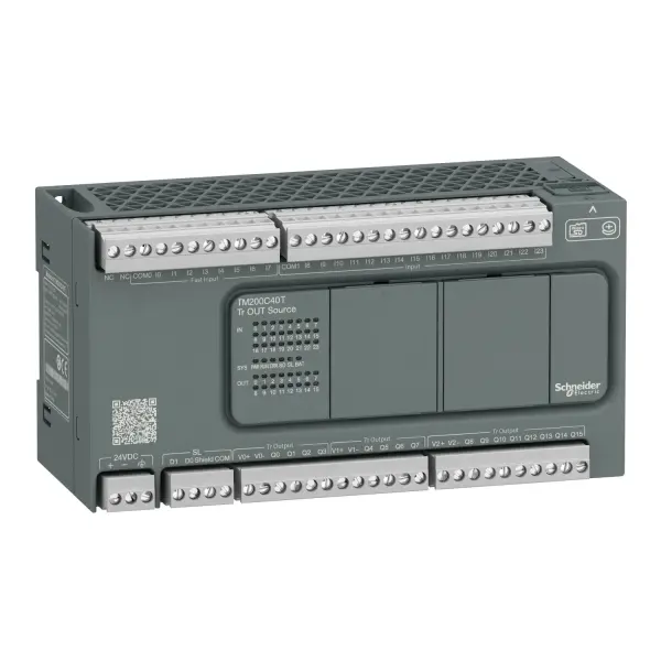 Schneider Electric - TM200C40T - Contr. M200 40I/O,DC24, 24 DC INPUTS, 16 - 1