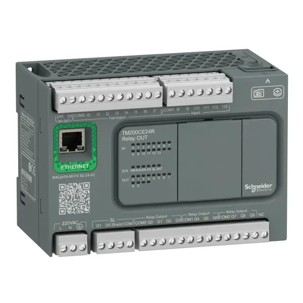 Schneider Electric - TM200CE24R - M200 Controller - 1