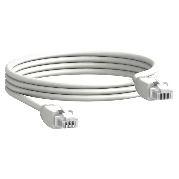 Schneider Electric - TRV00810 - network cord - 2 x RJ45 male - L = 1 m - - 1