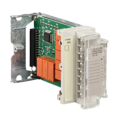 Schneider Electric - TSXDSZ08T2 - 8Q TRANS 0.5A TR.BLK - 1