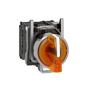 Illuminatedselectorswitch.230 VAC.Orange - XB4BK135M5 - Schneider Electric