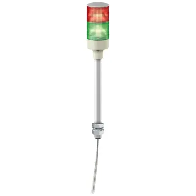 Schneider Electric - XVGB2ST - Tower light, RG, direct mount with pole - 1