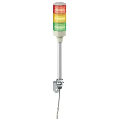 Schneider Electric - XVGB3 - Tower light, RAG, L bracket mount - 1