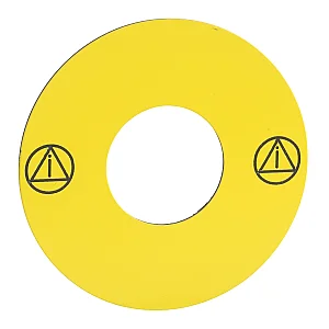 Round Blank Legend - ZB6Y7001 - Schneider Electric