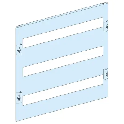 03223 - Modular Front Plate 3 Row - Schneider Electric