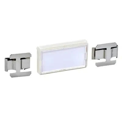 08913 - 12 Clip-on Labels 18x35 - Schneider Electric