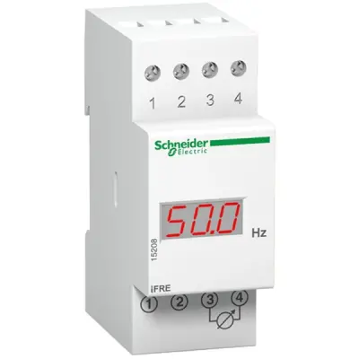 15208 - Digital Frequency Meter 20-100hz - Schneider Electric