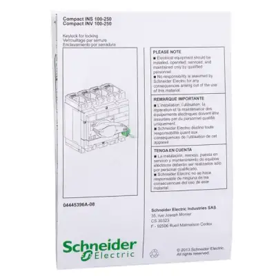 31087 - Locking Device For Profalux Or Ronis Key - Schneider Electric