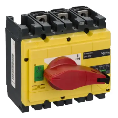 31126 - Ins250 3p 250 A R/y - Switch Disconnecto - Schneider Electric
