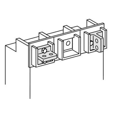 46425 - Edgewise Pad Kit 3p C801/1251nh - Schneider Electric
