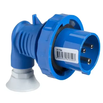 81766 - Prtk 2p+e 32a 200-250v Ang Wndr Plg Ip67 - Schneider Electric