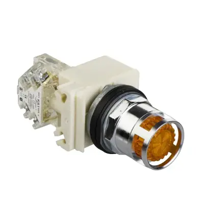 9001K3L35LYAH13 - Illum. P.b. Led Yellow 24 - Schneider Electric
