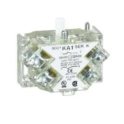 9001KA1 - 9001 1no/1nc Contact Block - Schneider Electric